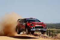 Italy WRC: Ogier holds slender 0.1s lead after Thursday