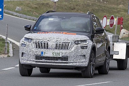 Оновлений кросовер Skoda Kodiaq потрапив на «шпигунські» світлини