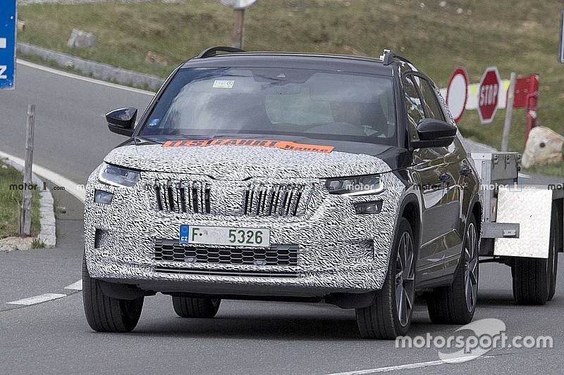 Оновлений кросовер Skoda Kodiaq потрапив на «шпигунські» світлини