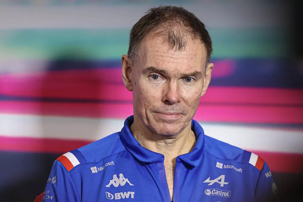 Alan Permane, Sporting Director, Alpine F1 Team  persconferentie