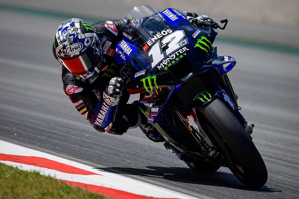 Vinales heads Yamaha 1-2 in post-Catalan GP MotoGP test