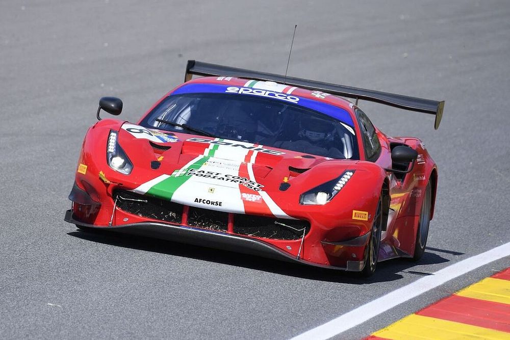 #8 AF Corse, Ferrari 488 GT3 Evo: Carrie Schreiner, Sean Hudspeth, Antonio Fuoco