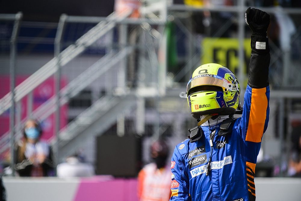 Alonso újabb kiszemeltje Norris volt: „Egy sztár vagy”
