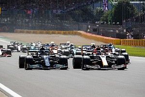 F1 British GP red-flagged after Hamilton and Verstappen clash