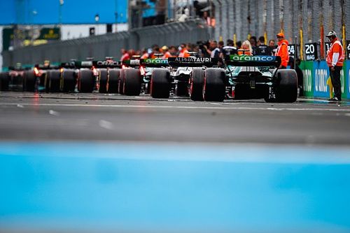Zo ziet de gemiddelde startopstelling van het F1-seizoen 2022 eruit