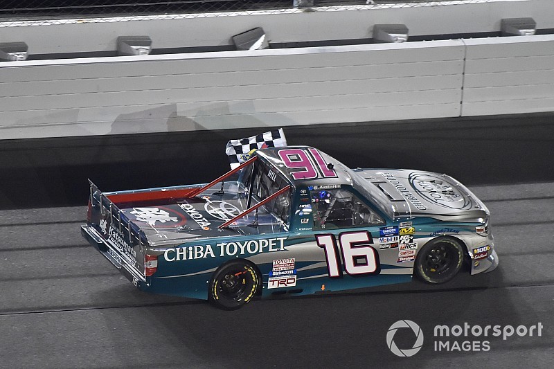 After Daytona win, Austin Hill "not chasing anything but wins"