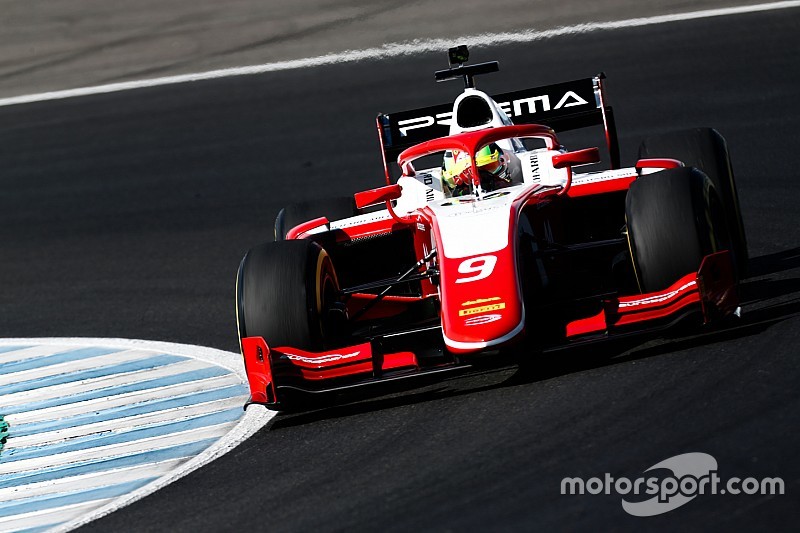 Fotogallery: Mick Schumacher e i protagonisti della Formula 2 in pista a Jerez