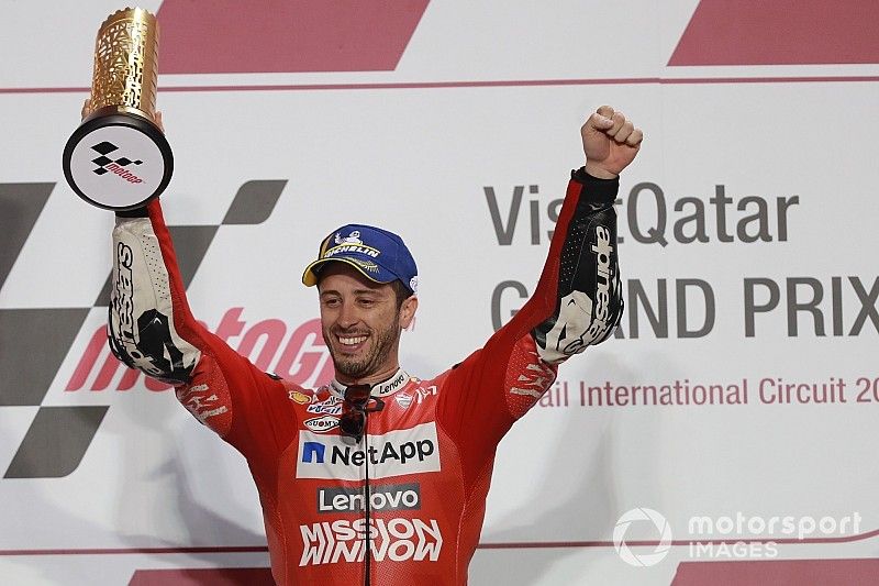 Podio: Ganador, Andrea Dovizioso, Ducati Team