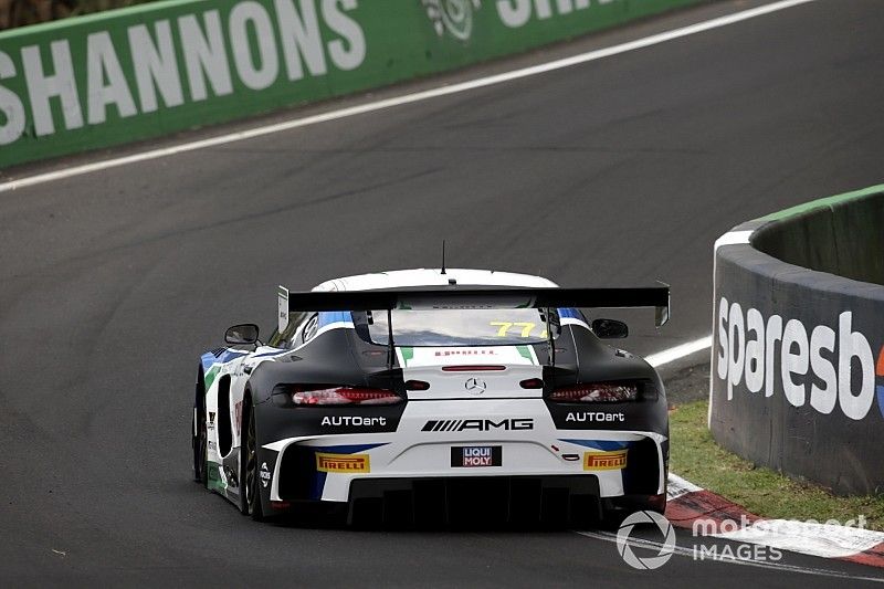 #77 Mercedes-AMG Team Craft Bamboo Black Falcon Mercedes AMG GT GT3: Maro Engel, Luca Stolz, Gary Paffett