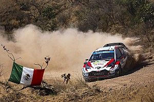 Messico, PS12: Latvala e Ogier alla pari. La Yaris di Meeke è danneggiata