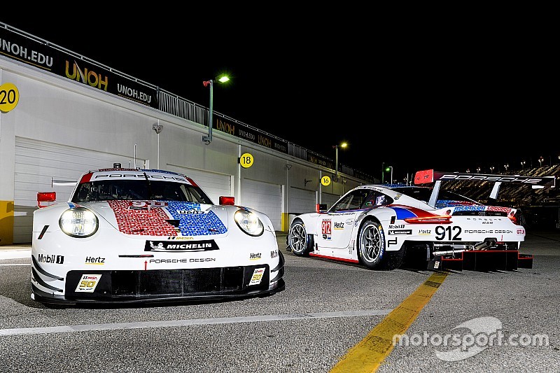 Porsche correrá en Daytona con una decoración retro con homenaje