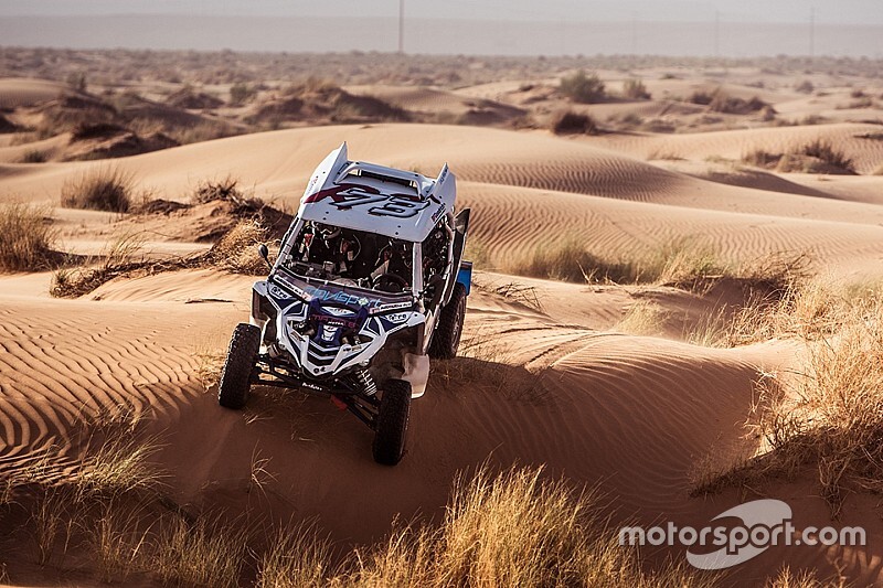 La coppia Borsoi-Pelloni affronta le dune di sabbia del Merzouga Rally