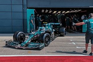 Red Bull, Aston Martin ve Haas, lastik testinin ilk gününü tamamladı