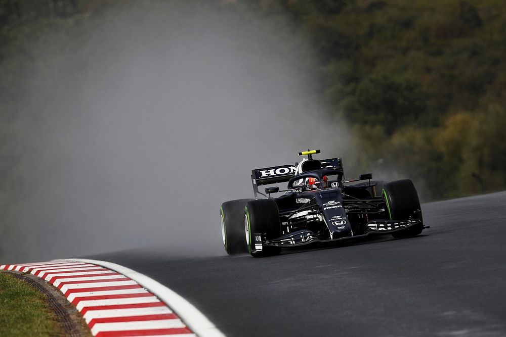 Gasly najszybszy na deszczu