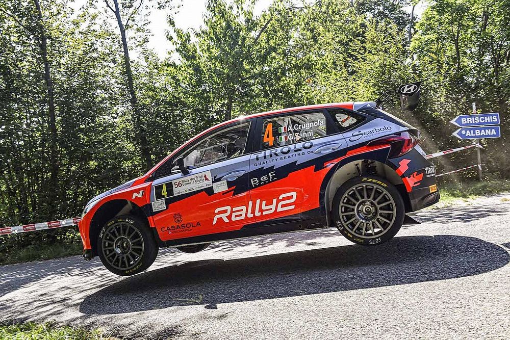 Crugnola porta al debutto nel CIR la Hyundai i20 Rally2