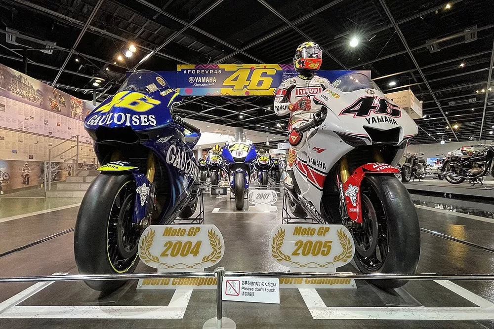 Rossi exhibition at Yamaha Communication Plaza
