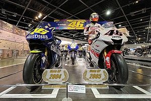 バレンティーノ・ロッシの歴代YZR-M1が集結! ヤマハコミュニケーションプラザで展示中
