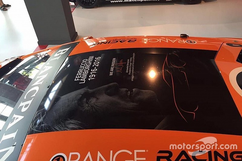 Orange1 Racing celebra i 100 anni di Ferruccio Lamborghini