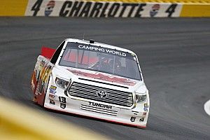 15th place for Cameron Hayley in Charlotte Truck race