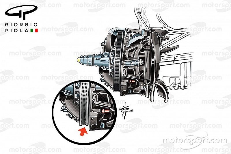Tech analysis: Mercedes pushes boundaries with 'scallop' brake disc