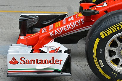 Ferrari: anche il muso della SF16-H ha la pinna