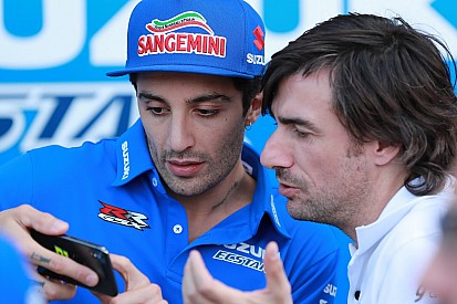 Iannone: "C'è la fiducia nell'anteriore Suzuki, ma non riesco a superare"