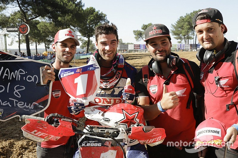 Cinquième titre MX1 pour Xavier Boog à Iffendic !
