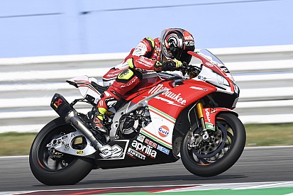 WSBK Misano: Aprilia überrascht am Freitag die Gegner
