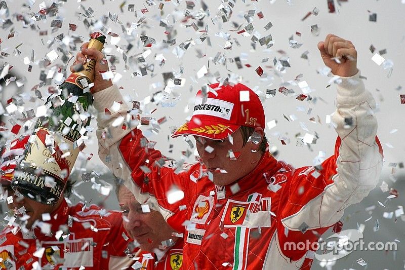 Ma 12 éve, hogy Räikkönen megnyerte a világbajnokságot a Ferrarinak