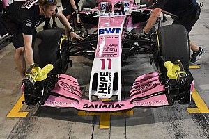 Новое переднее крыло не оправдало ожиданий Force India