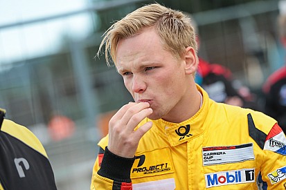 Larry ten Voorde met bokshandschoenen richting internationale GT-top