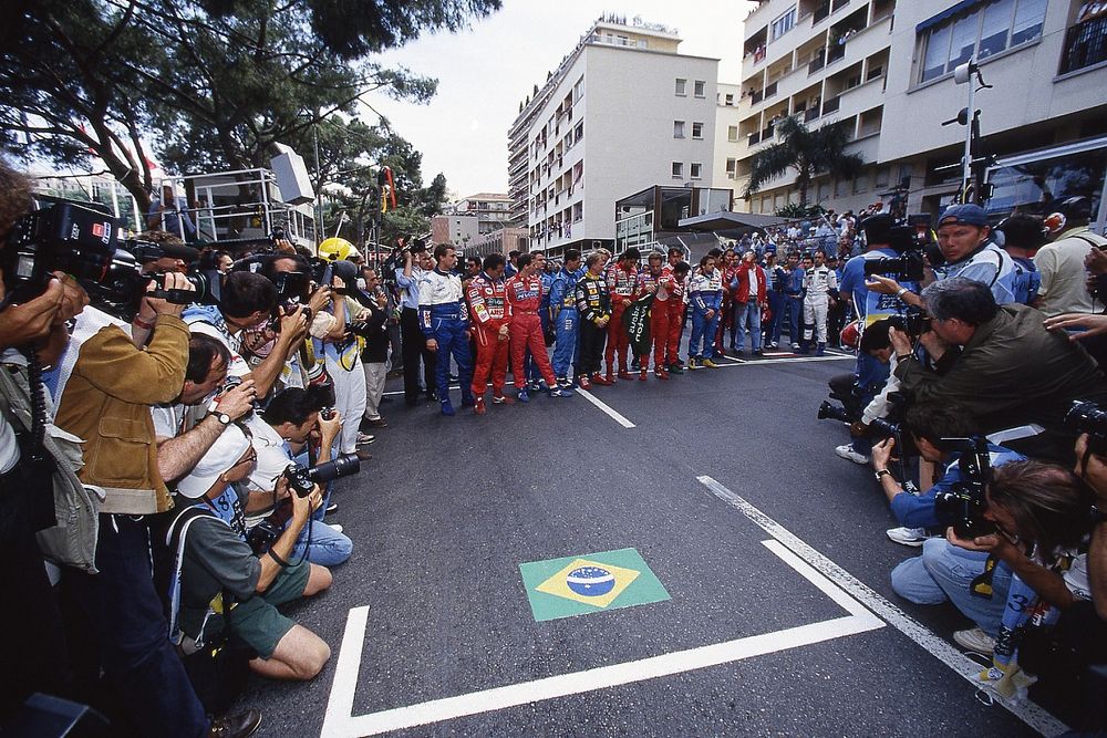 Uniek eerbetoon aan Senna en Ratzenberger in Barcelona