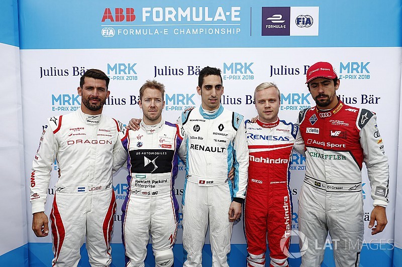 La parrilla de salida del ePrix de Marrakech