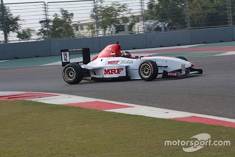 Buddh MRF F1600: Shanmugam recovers from slow start to win Race 1