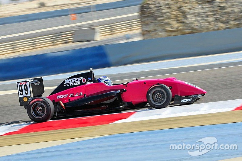 Bahrain MRF Challenge: Aron beats Mawson and Schumacher to maiden win