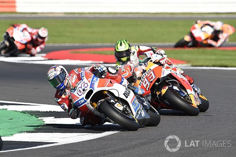 Márquez : "Dovizioso va se battre pour le podium à chaque GP"