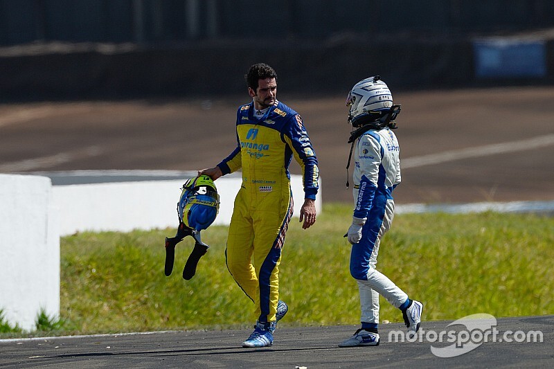 Rivais na briga pelo título da Stock, Camilo e Serra divergem após polêmica na pista