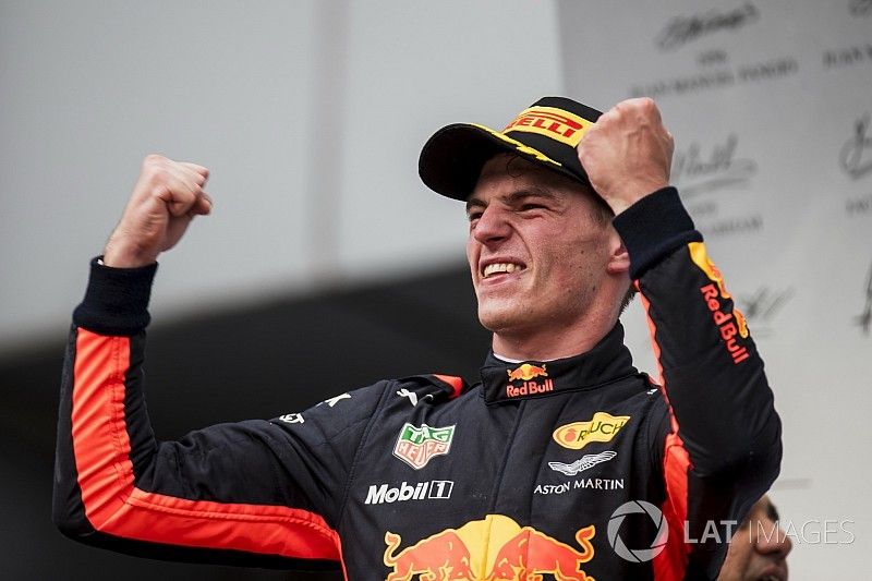 Max Verstappen, Red Bull Racing, ganador de la carrera