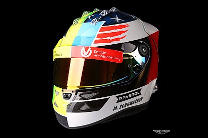 Bildergalerie: Mick Schumachers Helmdesign bei der F1-Demo in Spa