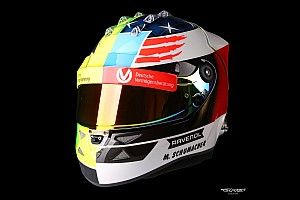 Bildergalerie: Mick Schumachers Helmdesign bei der F1-Demo in Spa