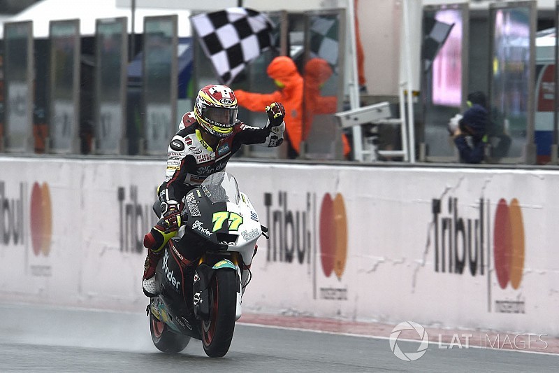 Moto2 San Marino: Aegerter menang, Morbidelli tak finis