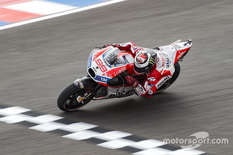 Jorge Lorenzo 18e, victime d'une erreur de pneu