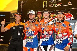 Herlings, Coldenhoff en Bogers vormen TeamNL tijdens de MX of Nations