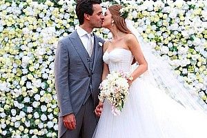Xandinho Negrão e Marina Ruy Barbosa se casam em Campinas