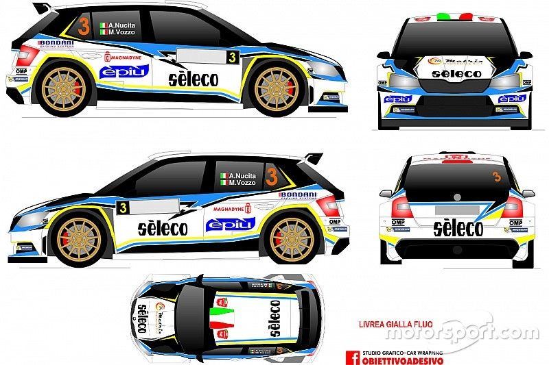 Nucita al via del Rally del Ciocco con una Skoda R5 del team DP Autosport