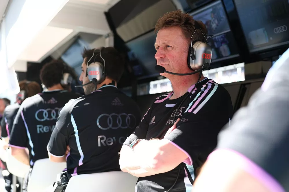 Allan McNish, directeur de la comp&eacute;tition d'Audi F1 Team