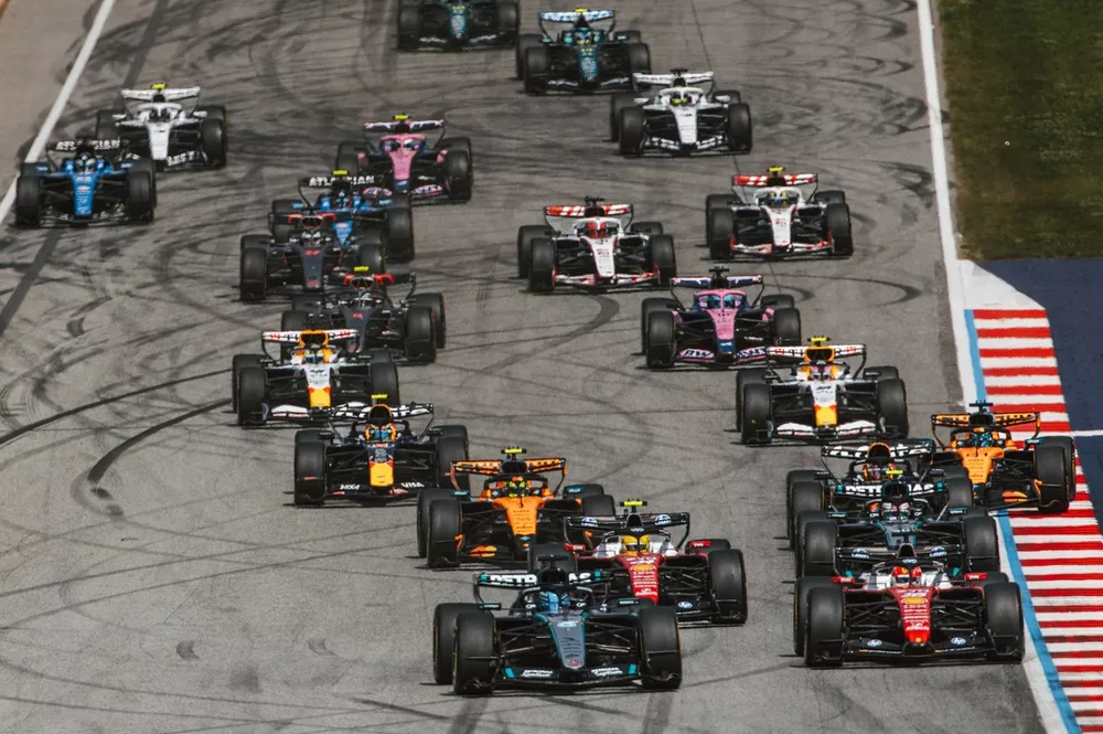 Salida del GP de Austria 2026 de la F1
