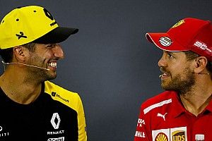 Ricciardo planning helmet swap with former F1 teammate Vettel