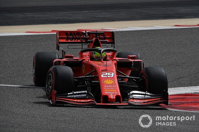 Mick Schumachers erster Formel-1-Test im Ferrari: Beinahe Bestzeit!