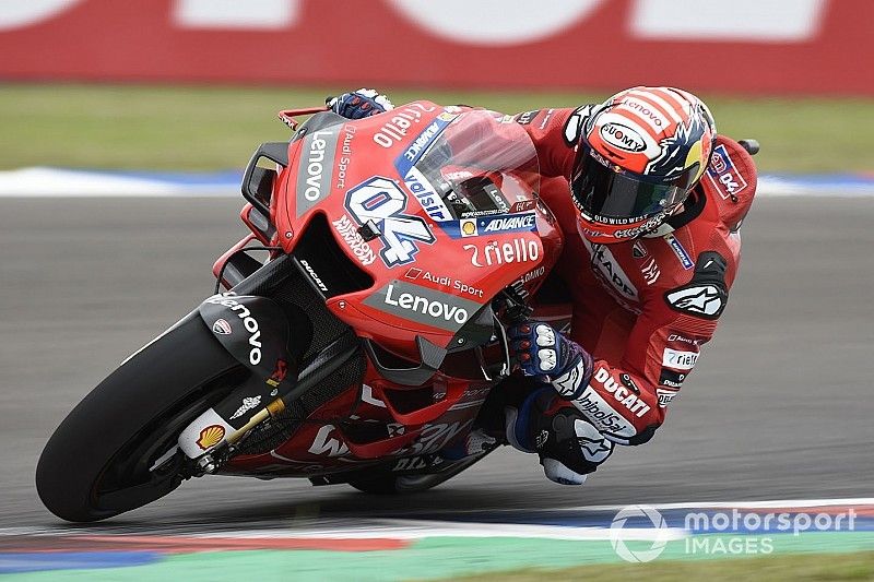 Dovizioso: "Estoy sorprendido pero la primera posición no es lo importante"